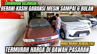 showroom bajongan yang berani kasih garansi mesin sampai 6 bulan mobil murah berkualitas [upl. by Shum]