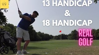 13 handicap and 18 handicap golf Bletchingley Golf Club part 2 [upl. by Gregrory]