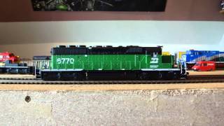 Kato SD402 with ESU Loksound V4 32bit  Test \ [upl. by Ahusoj]