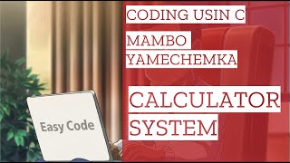 SIMPLE CALCULATOR USING C PROGRAM [upl. by Ynar323]