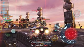 Hellburner comes to the Carrier for banan3467  War Robots gameplay [upl. by Ainniz]