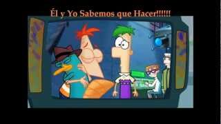 Phineas y Ferb  El y Yo Sabemos que Hacer Versión Extendida Letra Español Latino [upl. by Carpio11]