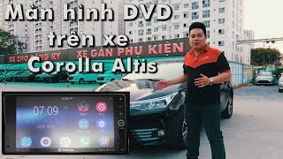 Toyota Altis 2018 trang bị DVD android kết nối wifi Hotline  0937776556 Toyota Phú Mỹ Hưng [upl. by Lebasile]