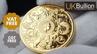 2021 1oz Queens Beasts Completer Gold Coin I Buy Now [upl. by Kela]