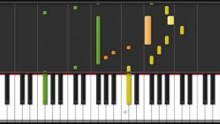 Lake Hylia music tutorial on Synthesia [upl. by Studnia988]