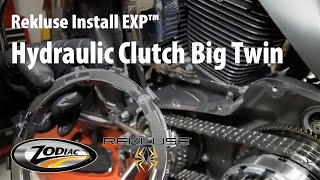 Rekluse Install  EXP For HYDRAULIC clutch BigTwin [upl. by Norehc]