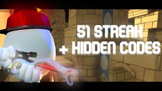 SMOOTH 51 Streak  Hidden Codes  Shell Shockers [upl. by Alekim]