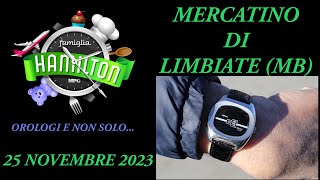 Mercatino di Limbiate MB 25 Novembre 2023 [upl. by Leffen320]