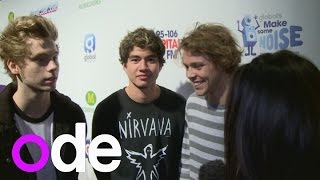 5SOS interview Boys forced to perform as threepiece at Jingle Bell Ball after passport drama [upl. by Nnav]