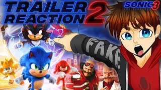 Sonic Movie 3 Trailer 2 REACTION  ANALYSIS LIVE Trailer TODAY [upl. by Yemirej]