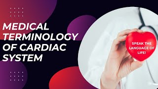 medical vocabularycardiac terminologyCAREEWELL PHARMACY [upl. by Razatlab]