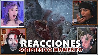 REACCIONES A QUIEN ES EL OSO VS KRATOS  God of War Ragnarok [upl. by Liam853]