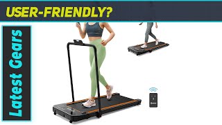 UREVO 2in1 Folding Treadmill – Best Compact Treadmill for Home amp Office [upl. by Magnolia9]