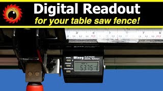 Wixey Saw Fence Digital Readout  Installation Calibration amp Review [upl. by Atterbury]