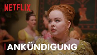 Bridgerton Staffel 3  Ankündigung  Netflix [upl. by Hctud]