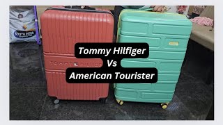 Tommy Hilfiger Vs American Tourister Trolley  Weight  Review [upl. by Fleck]