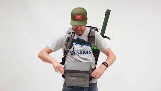 SIMMS G4 Pro Shift Fishing Pack [upl. by Yraeg]