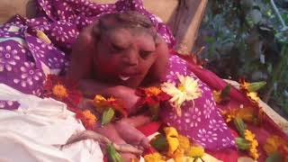 Severely deformed baby born dies as desperate villagers worshipped him as God [upl. by Ainesy]