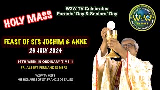 FEAST OF STS JOACHIM AND ANNE  26 JULY 2024  by Fr Albert MSFS holymass dailyholymass [upl. by Sioux346]