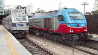 Israel Railways trains around Tel Aviv Hashalom Hadera West amp Herzliya  JT42Euro 4000EMD G26 [upl. by Maxia]