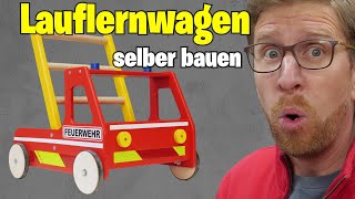 Lauflernwagen Aus Holz Selber Bauen  Mit Bauanleitung [upl. by Nomyar802]