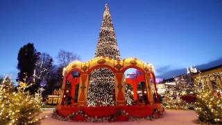 Christmas in Tivoli Gardens Copenhagen [upl. by Ennobe]