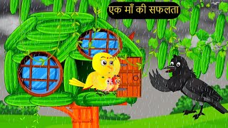 कार्टून  Tony Chidiya Kalu Kauwa  Tun Chidiya wala cartoon  Rano Chidiya Hindi Kahani  Chichu TV [upl. by Jolynn942]