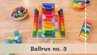 Building Ballrun no 3  Grimms Grapat amp Abel blocks [upl. by Yziar]