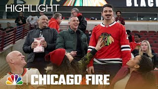 Otis Opens for the Chicago Blackhawks  Chicago Fire Episode Highlight [upl. by Dumas338]