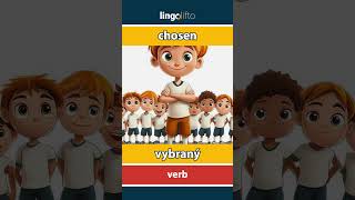 🇬🇧🇸🇰 chosen  vybraný  vocabulary builder  learn English  naučme sa anglicky [upl. by Yseulta307]