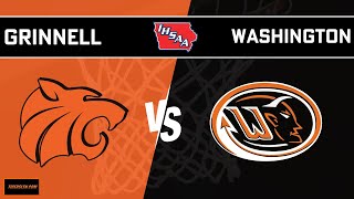 Grinnell Varsity Boys Basketball vs Washington 113023 at 730 pm [upl. by Atnom]