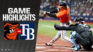 Orioles vs Rays Game Highlights 81024  MLB Highlights [upl. by Assenna]