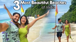 Visiting 3 Most Beautiful Beaches of India 😍 Andaman Ep2 [upl. by Assirac]