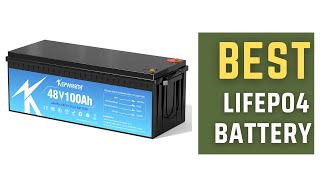 Best Lifepo4 Battery  New 12V 24V 36V 48V 40Ah 50Ah 60Ah 100Ah Lifepo4 Battery Review [upl. by Philpot]