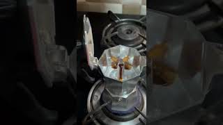 Coffee making in Moka Pot☕🫖 coffeelovers coffeetime Cafe Coffeeaddict mochacoffee mokapot new [upl. by Efron]