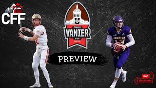 Vanier Cup Preview with Connor ONeil cohost of Canadian Football Perspective [upl. by Eninnaj]