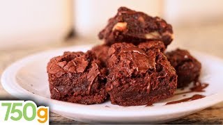 Recette de Brownie aux noix de pécan  750g [upl. by Calen]