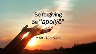 What is forgiveness Forgive to be loosed and be healed Forgiveness is a uniquely Christian concept [upl. by Pinzler]