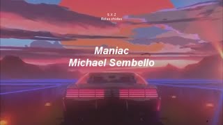 ManiacMichael Sembello Letra en Español y Inglés [upl. by Enaasiali]