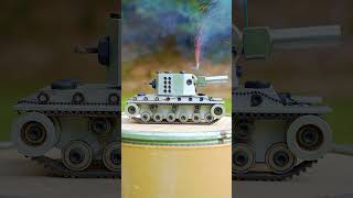 KV2 → Powerful mini Cannon → Slow Motion tankgun mrmichal minicannon [upl. by Notnroht775]