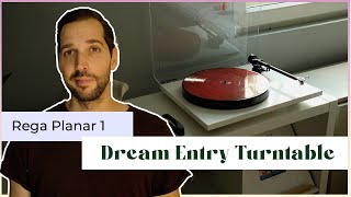 Rega Planar 1 Review  The best beginners Turntable [upl. by Tailor]