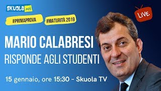 Maturità 2019 i consigli di Mario Calabresi  PrimaProva [upl. by Pablo]