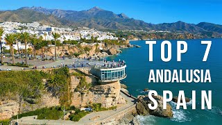 7 Best Places to Visit in Andalusia Spain  4K Travel Guide [upl. by Jinny665]