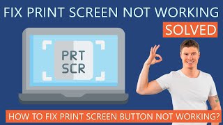 How to Fix Print Screen Not Working on Windows 10 [upl. by Yanehc543]