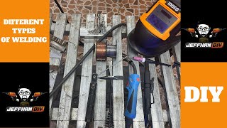 Different Types of WeldingIbat ibang klase ng pag wewelding Tagalog [upl. by Krm664]