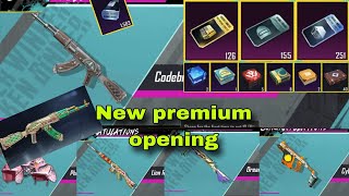 new premium crate opening pubg mobile  AKM from premium  new crate opening pubg mobile [upl. by Pazit]