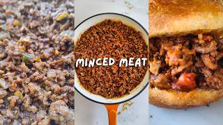 MINCED MEAT RECIPE How To Make Mince  South African Food [upl. by Biernat]