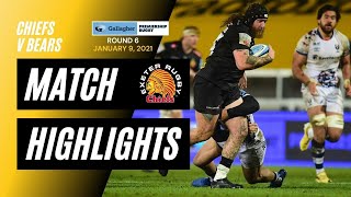 EXETER CHIEFS V BRISTOL BEARS  GALLAGHER PREMIERSHIP HIGHLIGHTS [upl. by Ztnarf]