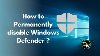 How to Permanently Disable Windows Defender on Windows Server 2019  2016  2012 [upl. by Lynnette]