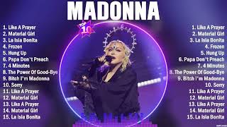 Madonna Best Songs Playlist Ever  Greatest Hits Of Madonna Full Album [upl. by Melva]